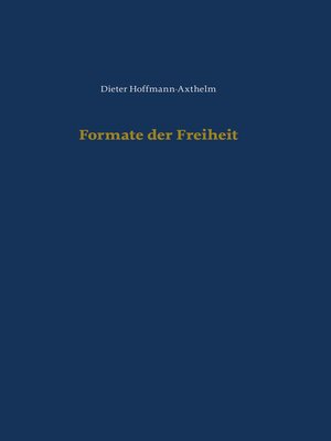 cover image of Formate der Freiheit